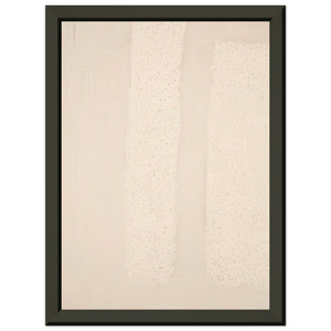 Robert Ryman  Manual  Minimalism Premium Metal Framed Art Print / Poster