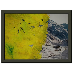 Gerhard Richter  17 3 92 Premium Metal Framed Art Print / Poster
