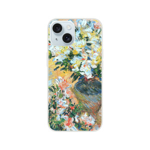 claude monet - White Azaleas in a Pot Flexi case