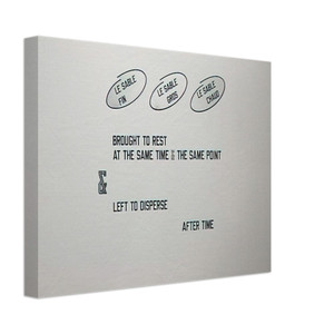 Lawrence Weiner  Le sable fin  2008 Canvas