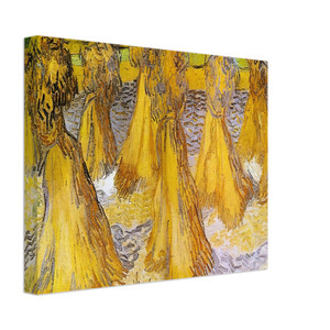 Vincent van Gogh  Sheaves of Wheat Canvas