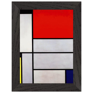 Piet Mondrian  Tableau I Premium Wooden Framed Art Print / Poster