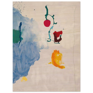 Helen Frankenthaler  Eve  1995 Wood Print
