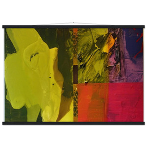Sam Gilliam  Sea Color Museum-Quality Matte Paper Poster with Hanger