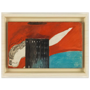 Louise Bourgeois  FALLEN WOMAN FEMME MAISON 1947 Wood Print