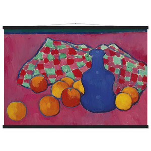 Jawlensky Vase Orangen 1908 Museum-Quality Matte Paper Poster with Hanger