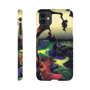 Eyvind Earle - Crimson Red and Gold Slim case