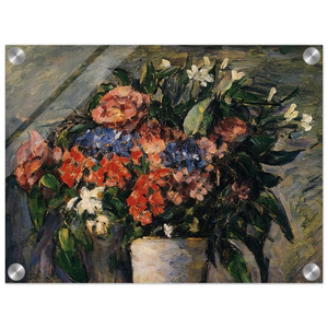 Paul Cezanne  Pot of Flowers Acrylic Print