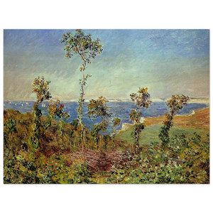 claude monet  The Fonds at Varengeville Wood Print