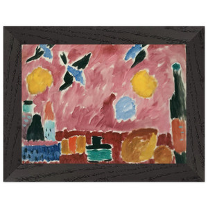 Jawlensky Still Life 1915 Premium Wooden Framed Art Print / Poster