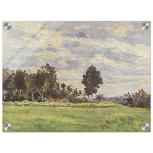 Paul Cezanne  Landscape in the Ile de France Acrylic Print