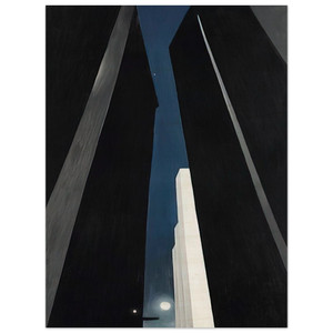Georgia OKeeffe  City Night Wood Print