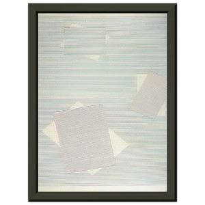 Lygia Pape  Graphics  1957 Premium Metal Framed Art Print / Poster