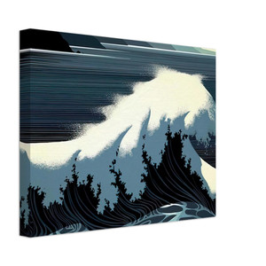 Eyvind Earle  A Sounding of Surf Canvas