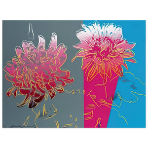 Andy Warhol  Kiku Aluminum Print