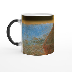 claude monet - Grainstack Magic Ceramic Mug