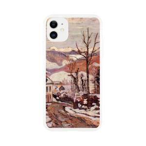 Armand Guillaumin - Winter in Saint-Sauves-dAuvergne - 1900 France Clear case