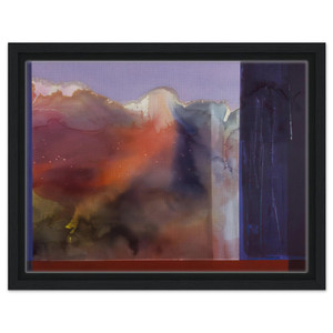 Ronnie Landfield  Sixteenth Century  1985 Framed Canvas