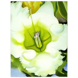 Georgia OKeeffe  Cup Of Silver Ginger Aluminum Print