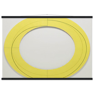 Robert Mangold  RING IMAGE M 2010 Museum-Quality Matte Paper Poster with Hanger