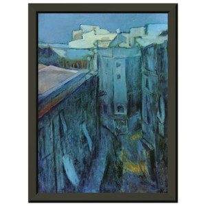 Pablo Picasso Dawn Riera de Sant Joan Premium Metal Framed Art Print / Poster