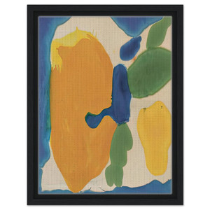 Helen Frankenthaler  Provincetown Window 196364 Framed Canvas