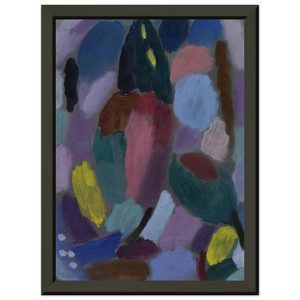 Alexej von Jawlensky VARIATION FIELD OF TULIPS 1916 Metal Framed Art Print
