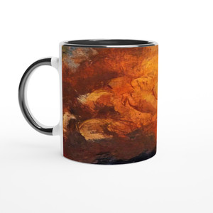 Odilon Redon - APOLLO S CHARIOT Ceramic Mug with Color Inside