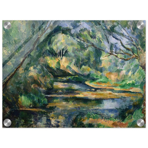 Paul Cezanne  The Brook Acrylic Print