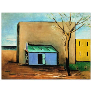 Carlo Carra  IL BERSAGLIO 1928 Wood Print