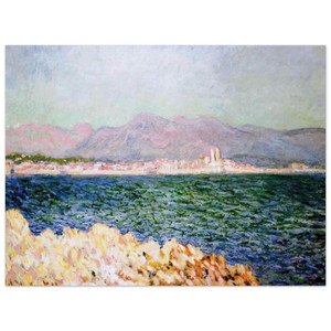 claude monet  The Gulf of Antibes Aluminum Print