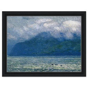 Childe Hassam  The Silver Veil and the Golden Gate Framed Canvas