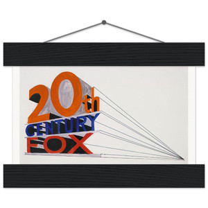 Edward Ruscha  TRADEMARK 4 1962 Museum-Quality Matte Paper Poster with Hanger