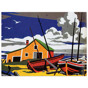 Andy Warhol  Do It Yourself  Seascape  Aluminum Print