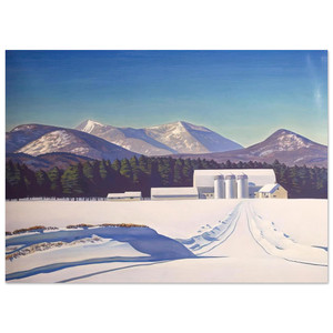 Rockwell Kent  Road to Asgaard   Adirondack Fine Art Poster / Art Print