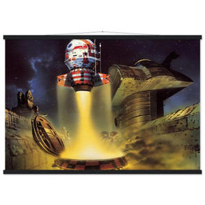 Chris Foss  Chris Foss N3 Museum-Quality Matte Paper Poster with Hanger