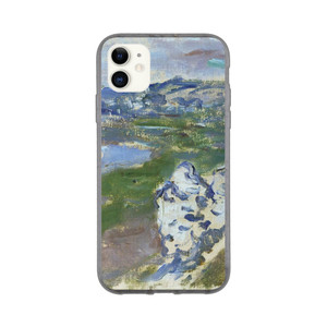 claude monet - The Seine seen from the heights Chantemesle Bio case