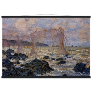 claude monet  The Nets Museum-Quality Matte Paper Poster with Hanger