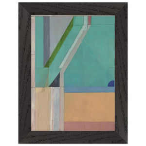 Richard Diebenkorn  Ocean Park 40 Premium Wooden Framed Art Print / Poster
