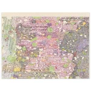 Nancy Graves I, Sabine D SW Mare Tranquilitatis Lithograph 1972 Aluminum Print