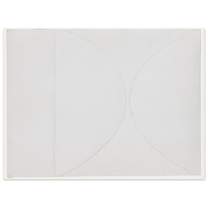 Ellsworth Kelly  White on White Aluminum Print