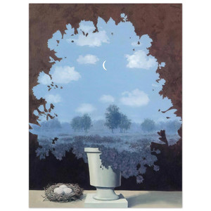 Rene Magritte  THE LAND OF MIRACLES 1964 Aluminum Print
