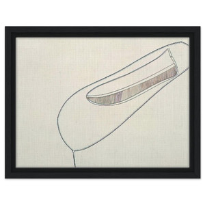 Eva Hesse  UNTITLED 1965 1 Framed Canvas