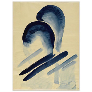 Georgia OKeeffe  Blue03 Aluminum Print