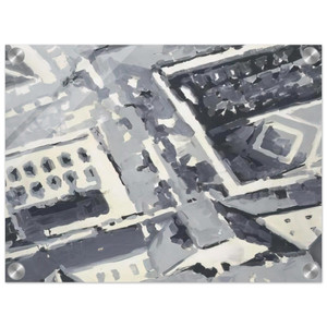 Gerhard Richter  TOWNSCAPE M1 1968 Acrylic Print
