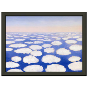 Georgia OKeeffe  Above the Clouds I Premium Metal Framed Art Print / Poster