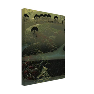Eyvind Earle  California Miniature Canvas