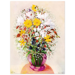 Moise Kisling  BOUQUET OF FLOWERS N2 Aluminum Print