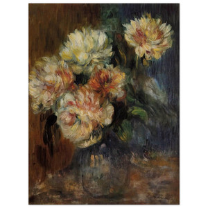 PierreAuguste Renoir  Vase of Peonies N2 Wood Print