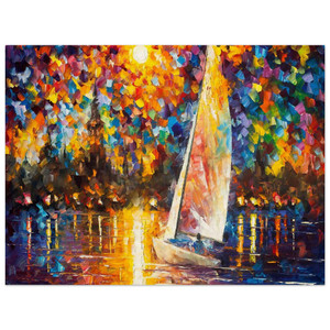 Leonid Afremov  Leonid Afremov N6 Wood Print